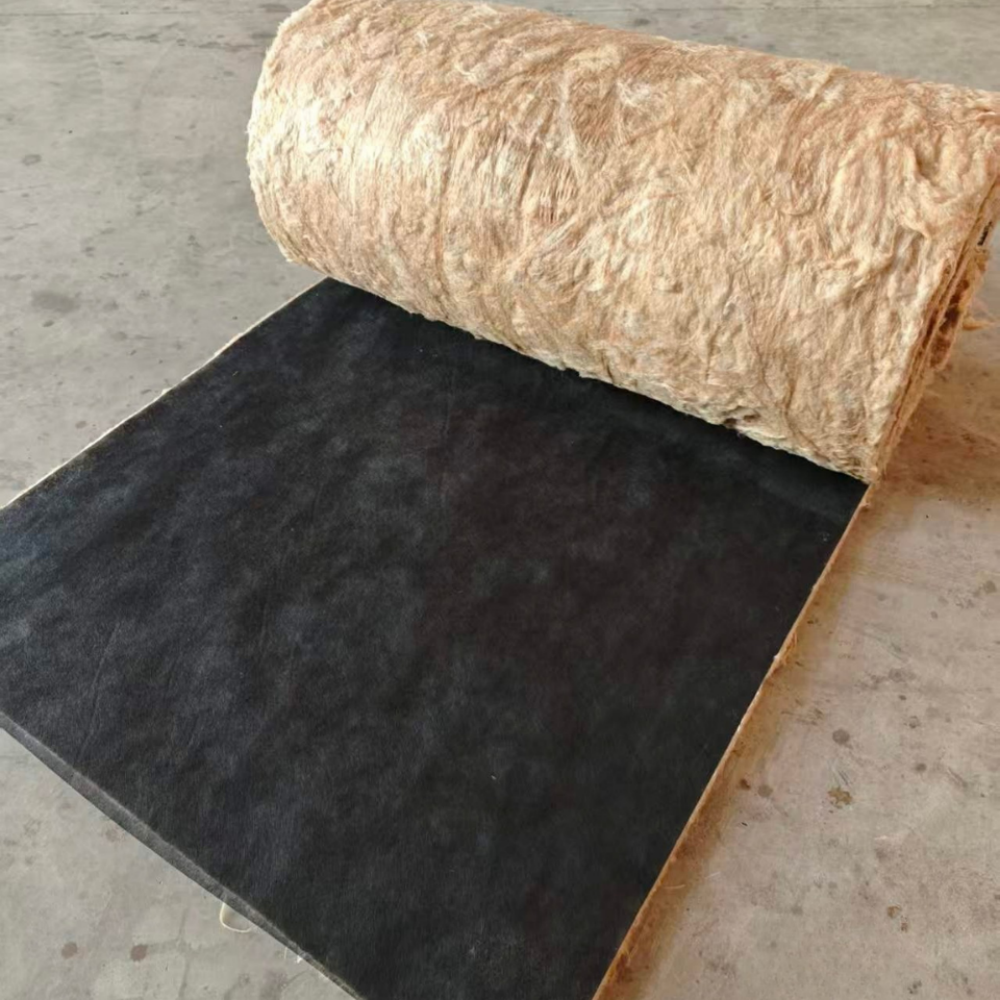 Black Fiberglass Cloth Faced Glass Wool for HVAC Duct Insulation